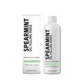 100ml spearmint oil pulling rinse mouthwash bottle with natural botanical oils