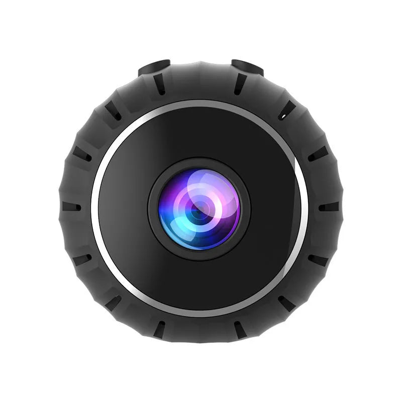 X10 compact infrared night vision sports camera in black, 30 x 23mm ABS body with bracket and accessories