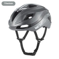 Road bike helmet in black, with PC/EPS construction, 58-61 cm fit, unisex design