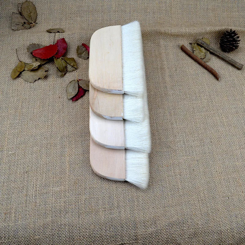 Wool art brush for mounting paint paste board shading in picture colour