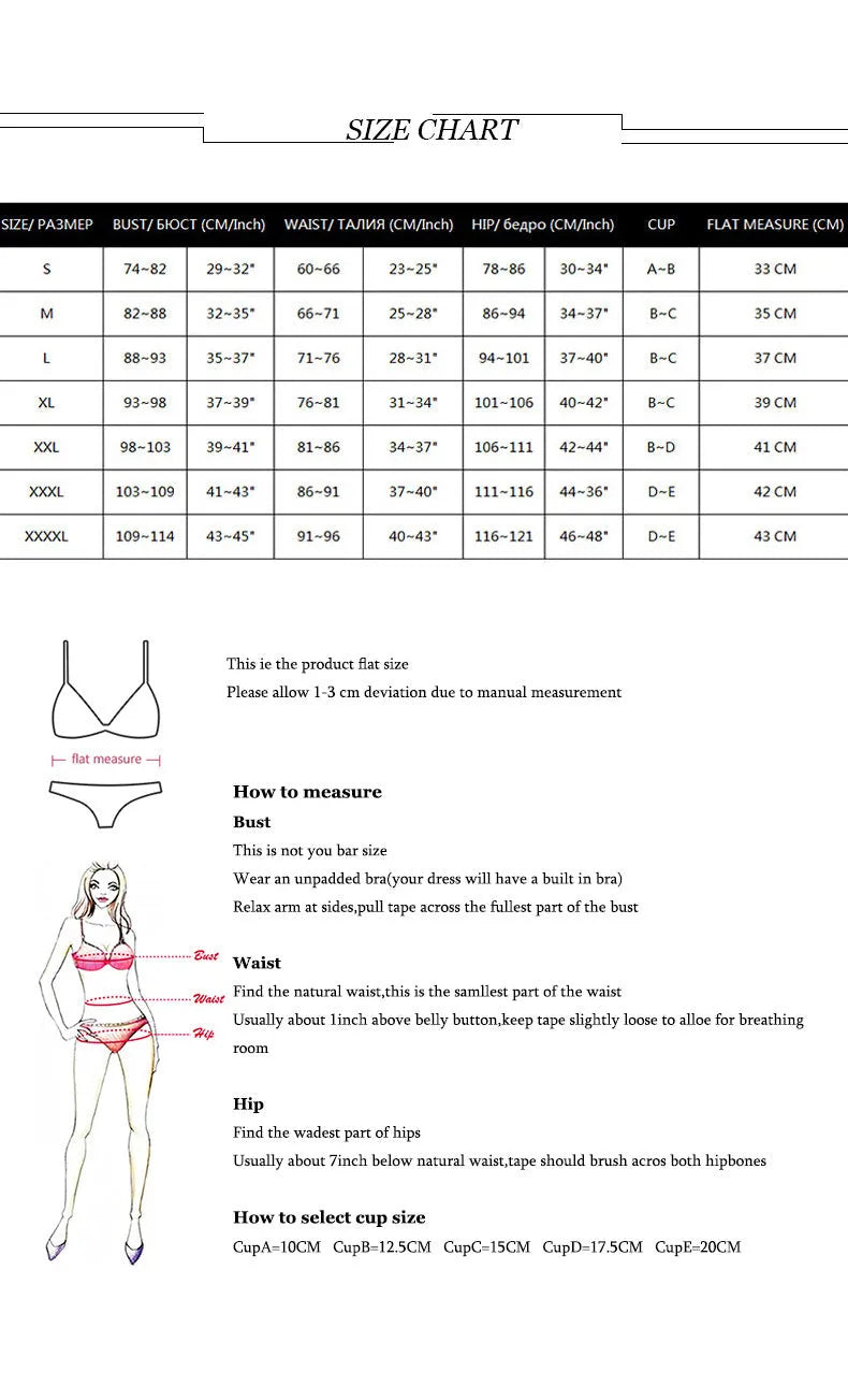 Three-piece backless push-up bikini set in solid colour with matching skirt on mannequin