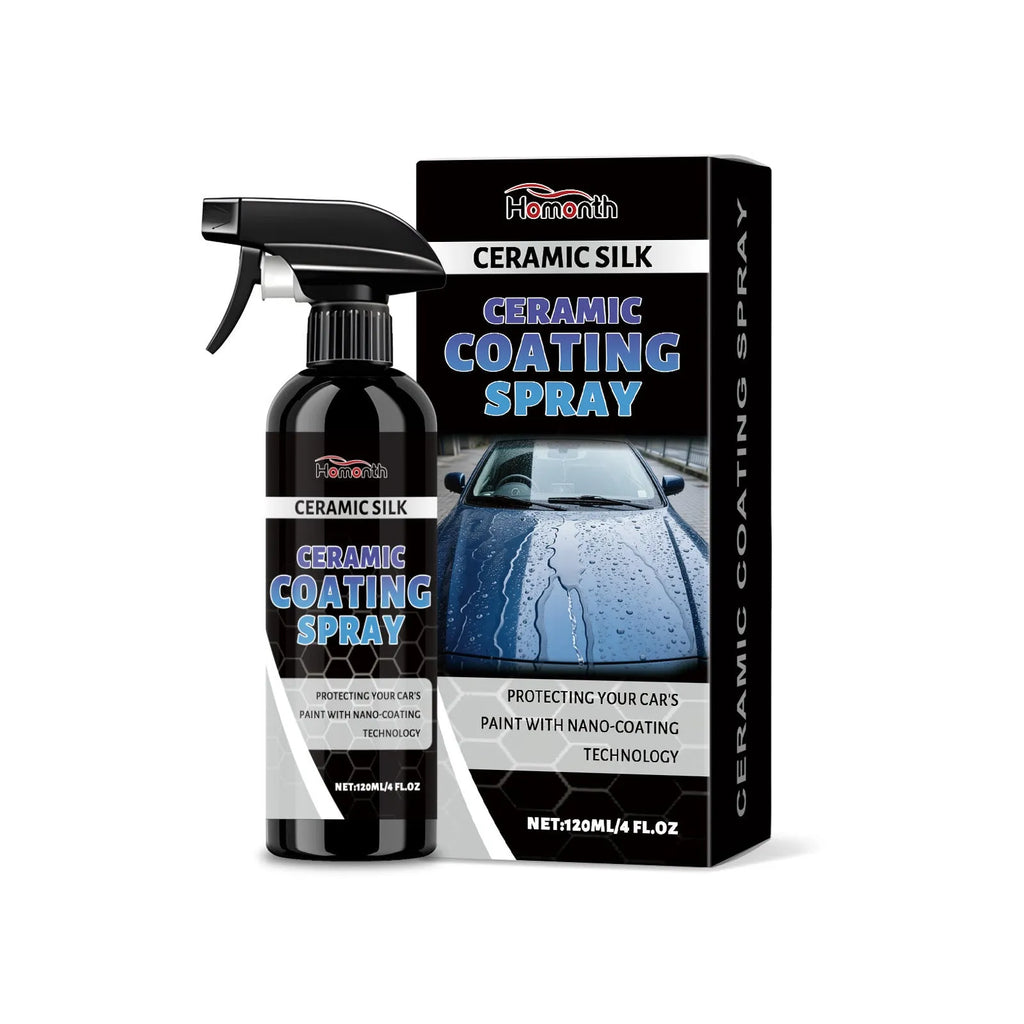 120ml ceramic coating spray bottle with anti-fading protective formula
