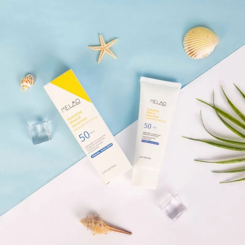 UV protection refreshing protective cream sunscreen lotion 75ml tube with primer function