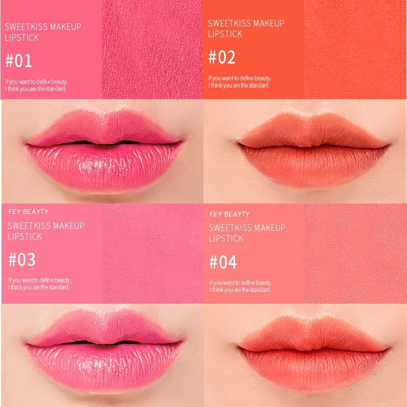 Fey Beauty moisturising lipstick in cameo brown shade with 3.8g non-staining formula