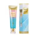 100g tube of nicotinamide whitening toothpaste for adult men and women on a blue background.