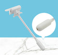 Electric beverage pumping device with PP silicone straw and choice of blue or white press handles