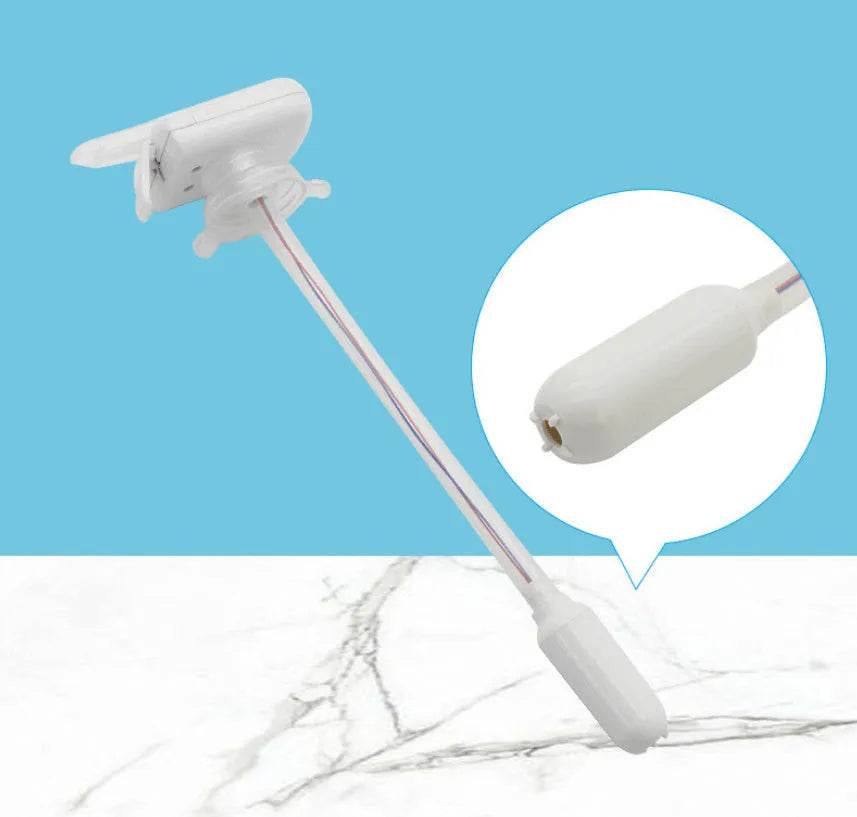 Electric beverage pumping device with PP silicone straw and choice of blue or white press handles