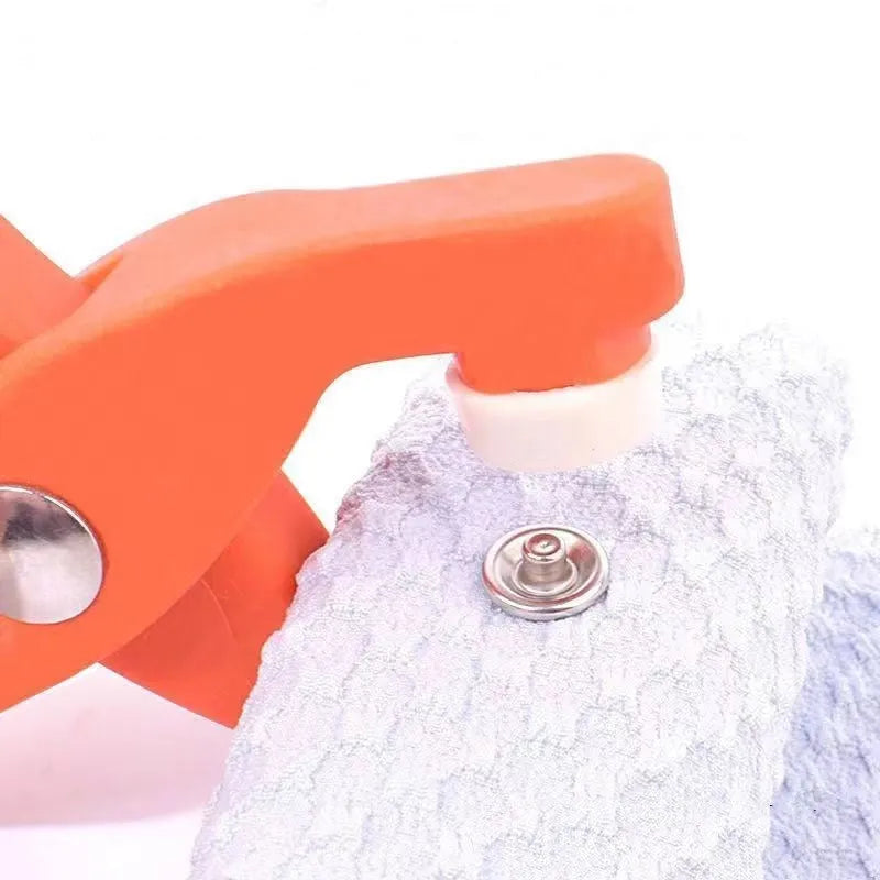 Five claw no sew suit buttons with pliers for clothing repair