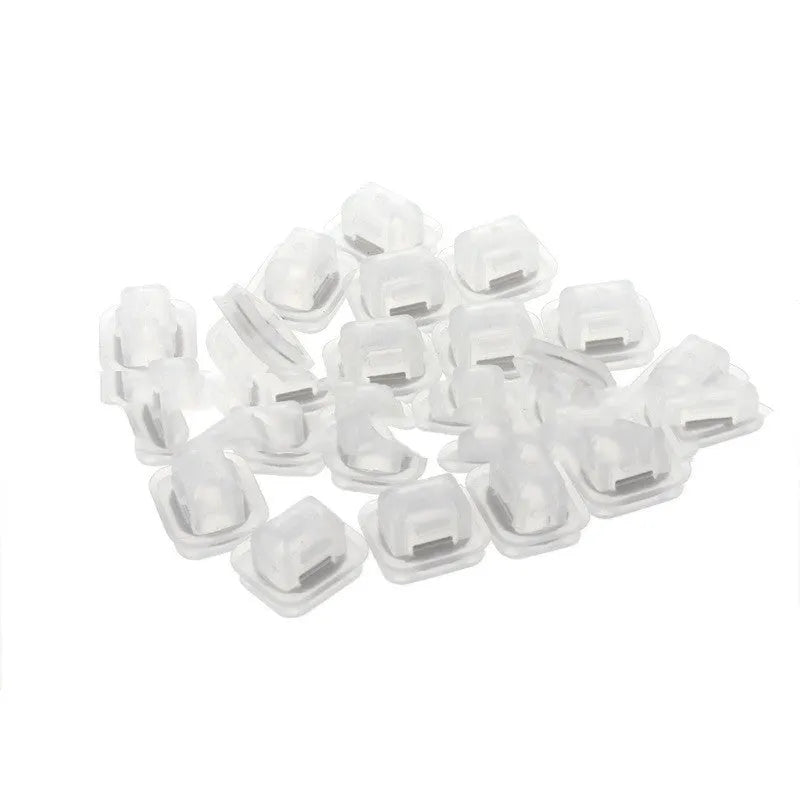 100 plastic fasteners for BMW E39 E38 interior trim repair with peach wood colour