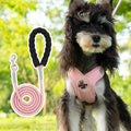 New Pet Vest Hand Holding Rope in polyester, available in blue, green, pink, yellow, sizes S M L XL