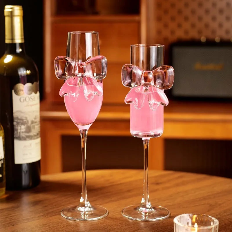 Crystal glass wine glass pressed single layer tumbler in champagne colour no handle