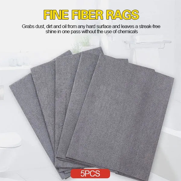 Thickened magic cleaning cloth microfiber 20x30cm for glass windows mirrors car lint-free streak-free