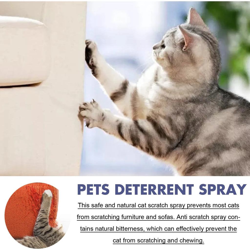 50ml restricted area spray for cats and dogs scratching deterrent in box