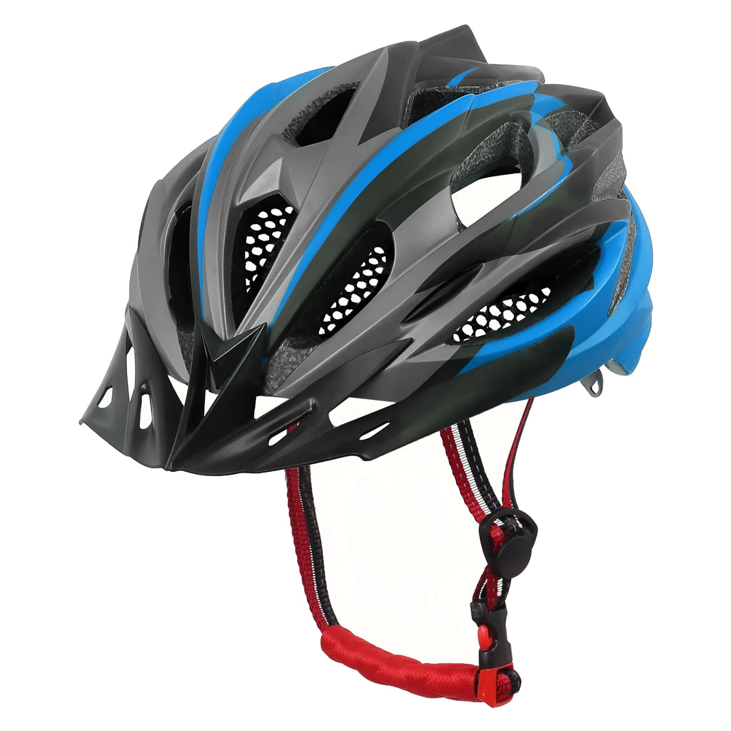 Outdoor riding bicycle helmet with EPS inner, one size, available in black and white colour option