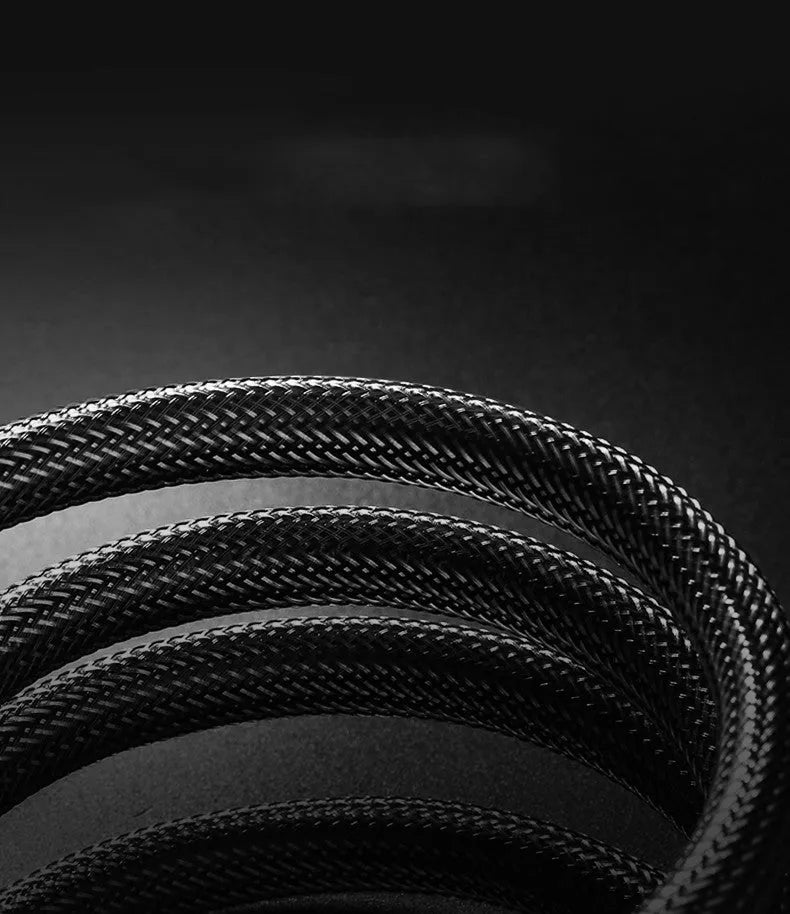 5 metre long HDMI cable with gold-plated connectors on a white background.