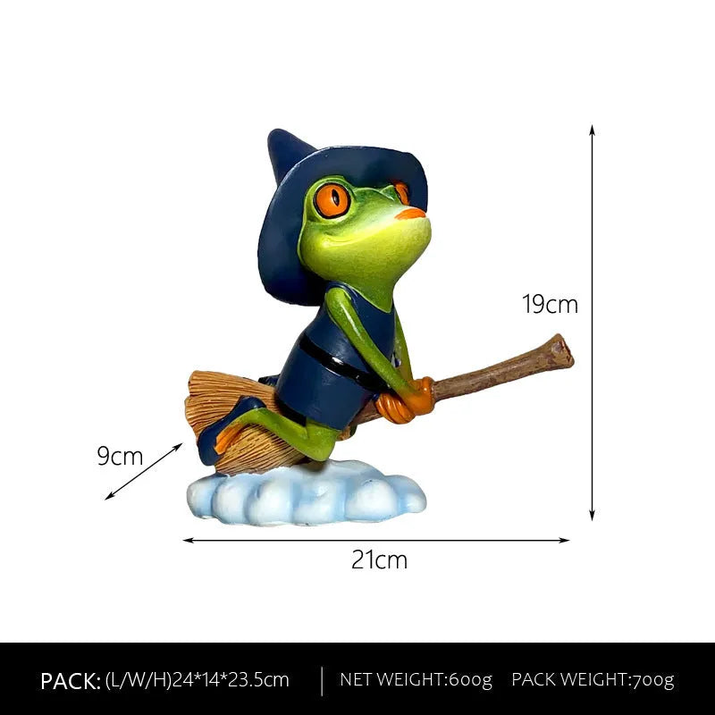 Magic yoga frog home decoration in RDW123 colour, European style plastic and resin ornament.