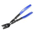 Blue forged steel car panel removal pliers tool measuring 235mm in length.