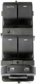 Black electric window regulator switch and motor assembly BT4Z-14529-AA for Ford front door