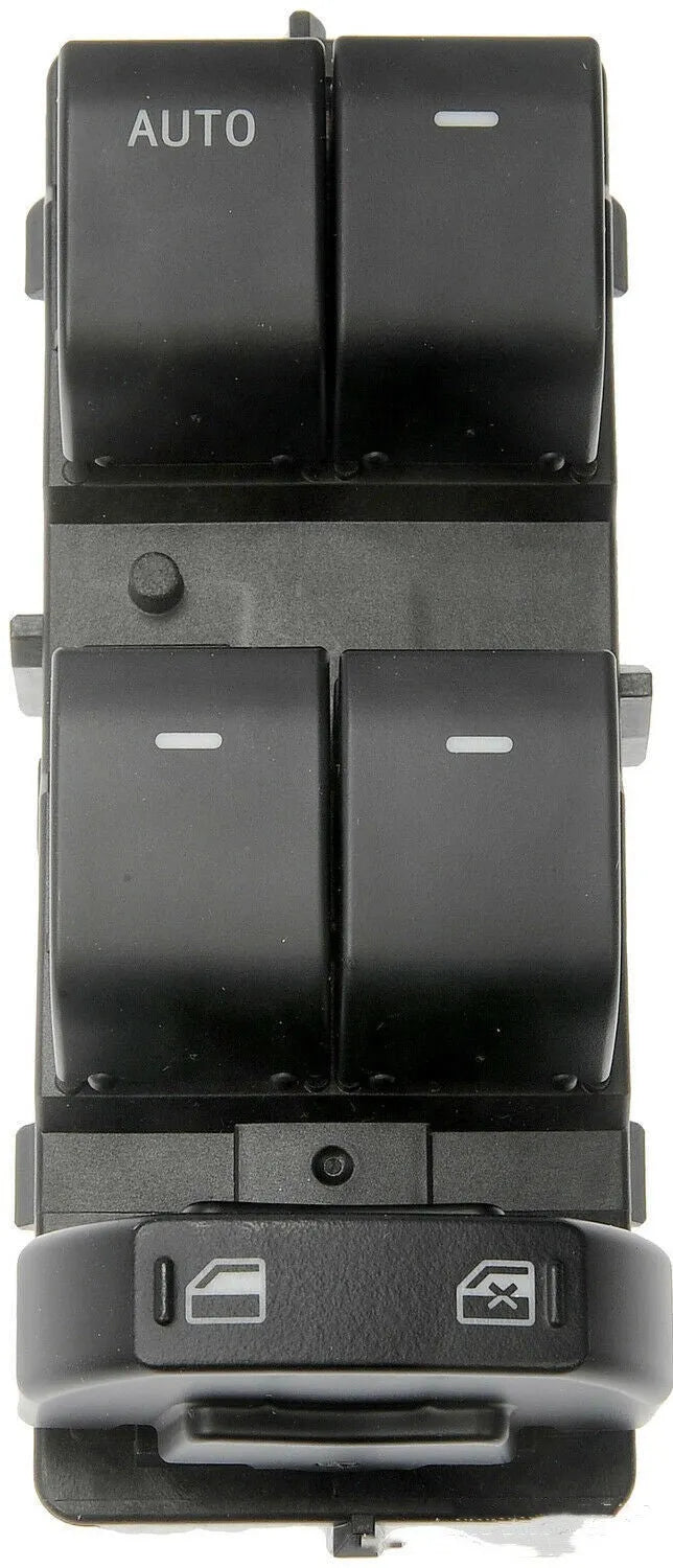 Black electric window regulator switch and motor assembly BT4Z-14529-AA for Ford front door
