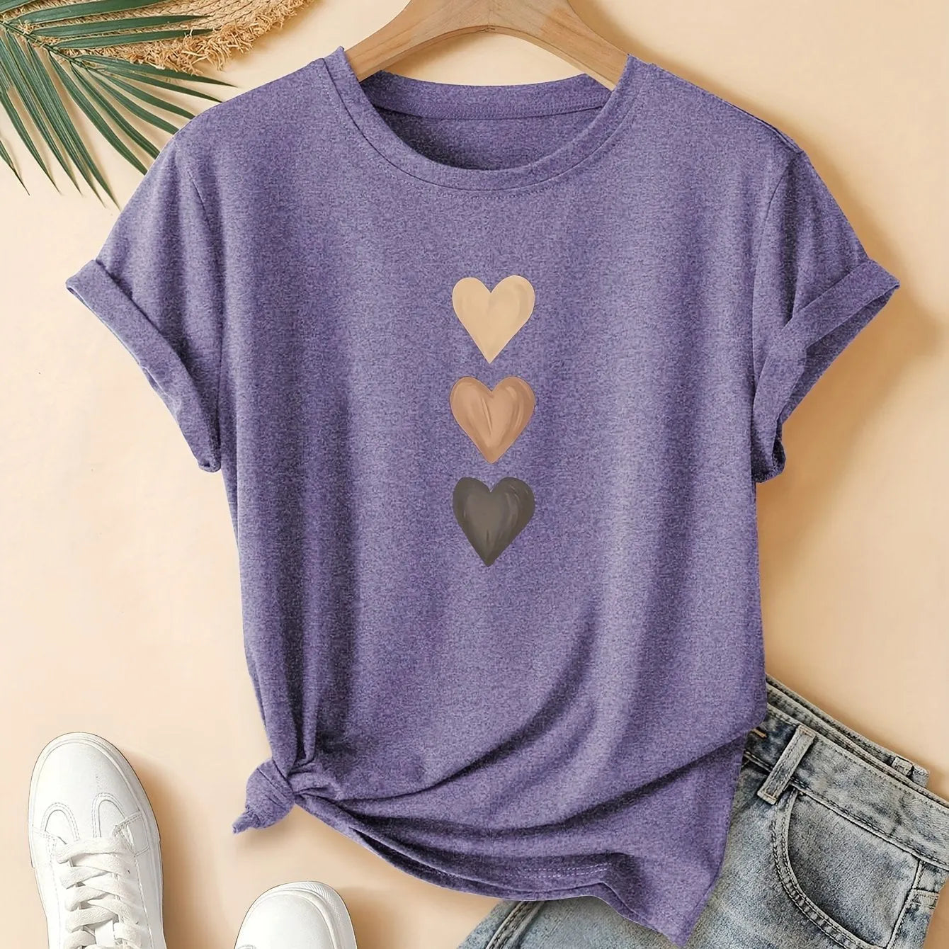 Women's pure cotton art retro Chinese style T-shirt in multiple colour options