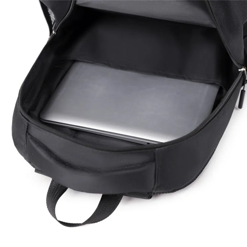 New casual men's backpack in Oxford cloth with breathable back and polyester lining