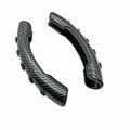 Carbon fibre black fibre anti-skid sleeve for 38cm diameter car steering wheels