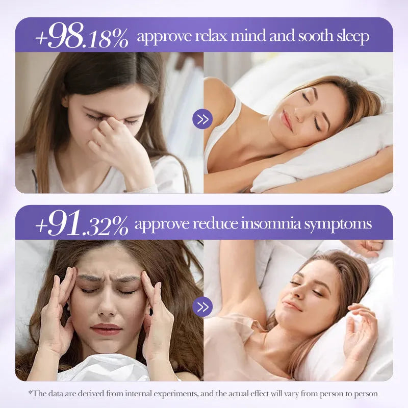 85ml sleep spray bottle with universal skin type formulation for bedroom relaxation and fatigue relief