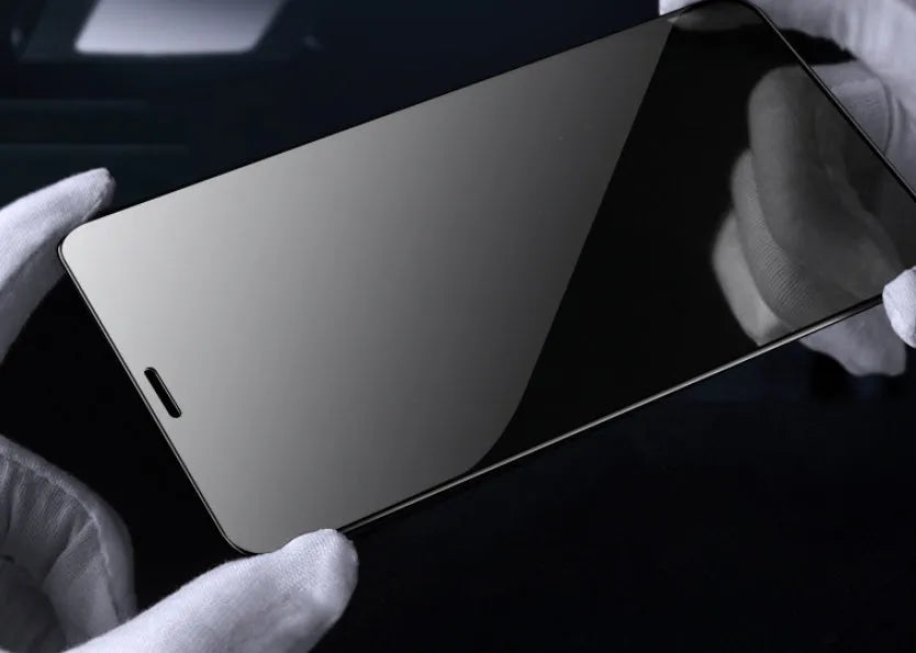 Samsung Galaxy full-screen tempered glass screen protector with anti-fingerprint surface