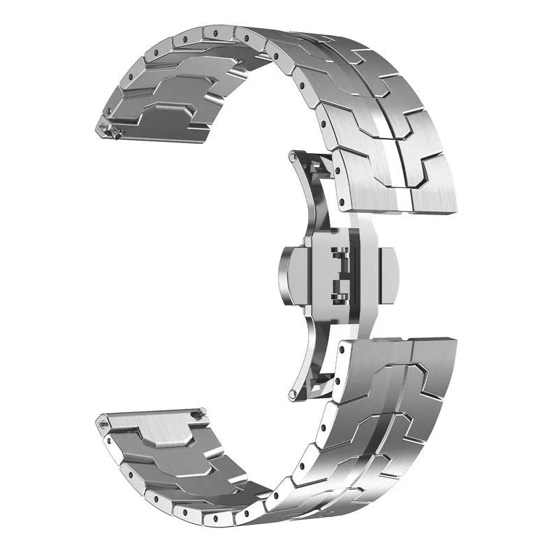 Stainless steel smartwatch band for Samsung Galaxy Watch with multiple colour options