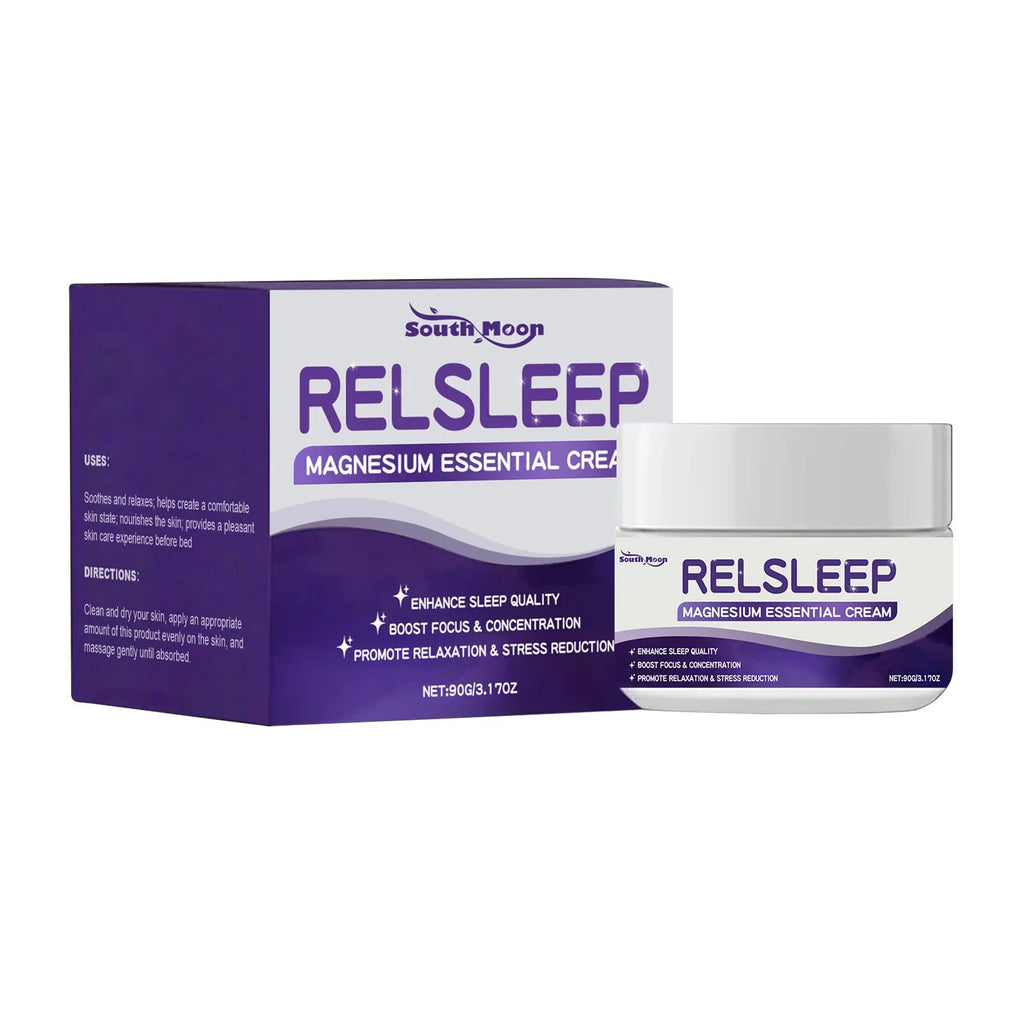 90g jar of Sleep Magnesium Essence Cream with honey and magnesium sulphate for soothing night care