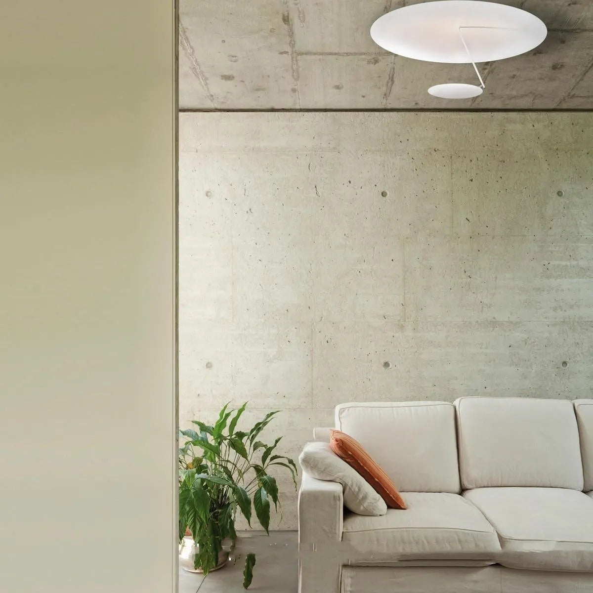 Creative iron art chandelier ceiling lamp with warm LED light in white or gold colour options