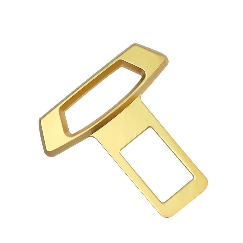 Metal car silencer insert in matte black, gold, and silver colour options.
