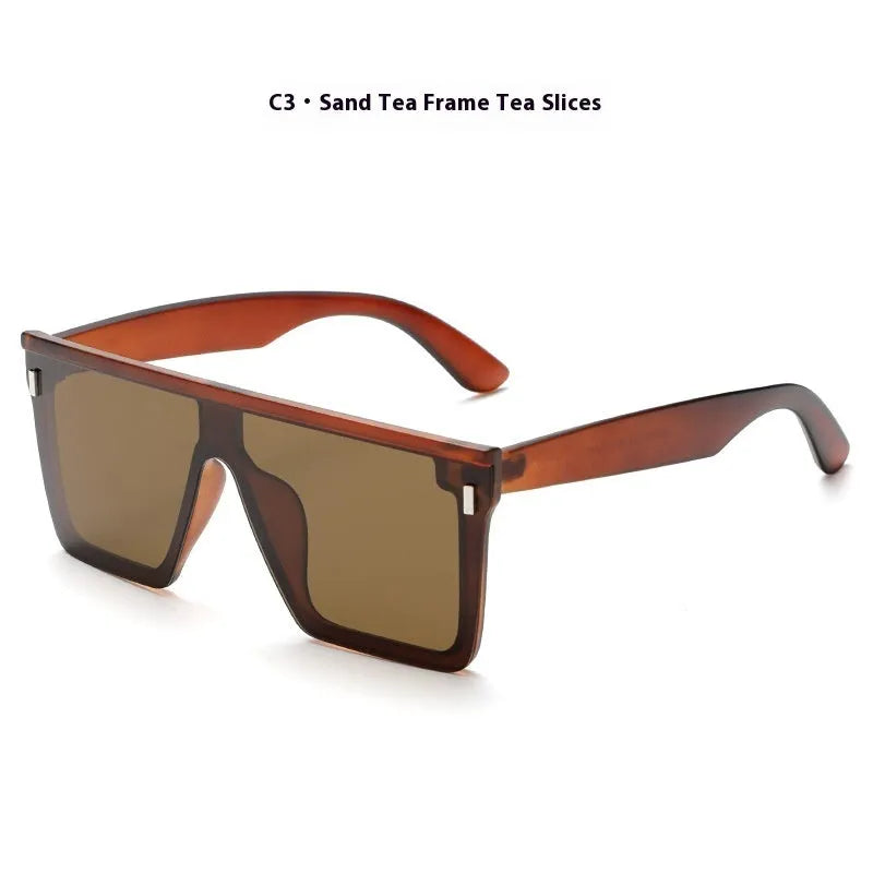 Polarized sunglasses C2 sand black frame gray piece for driving and fishing