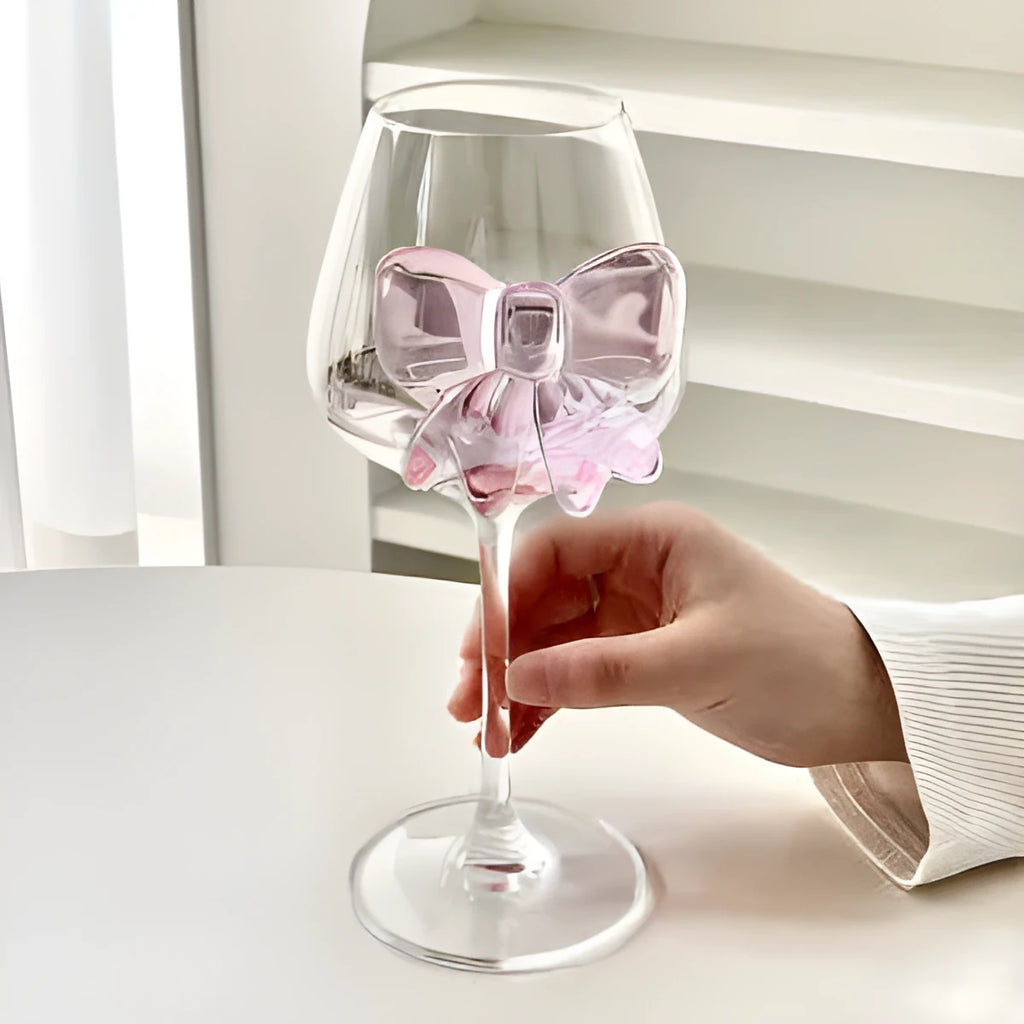 Crystal glass wine glass pressed single layer tumbler in champagne colour no handle