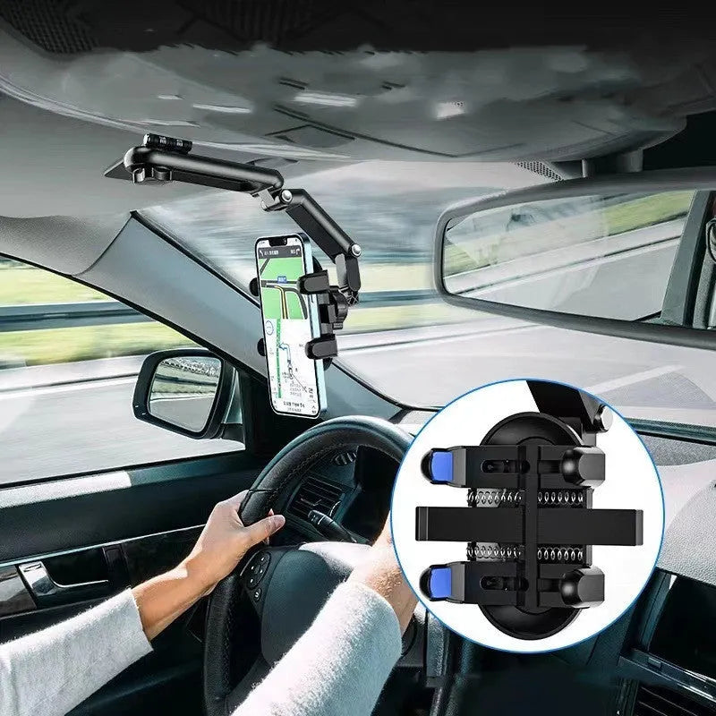 Black and green car rear seat sun visor with buckle mounting system for window installation