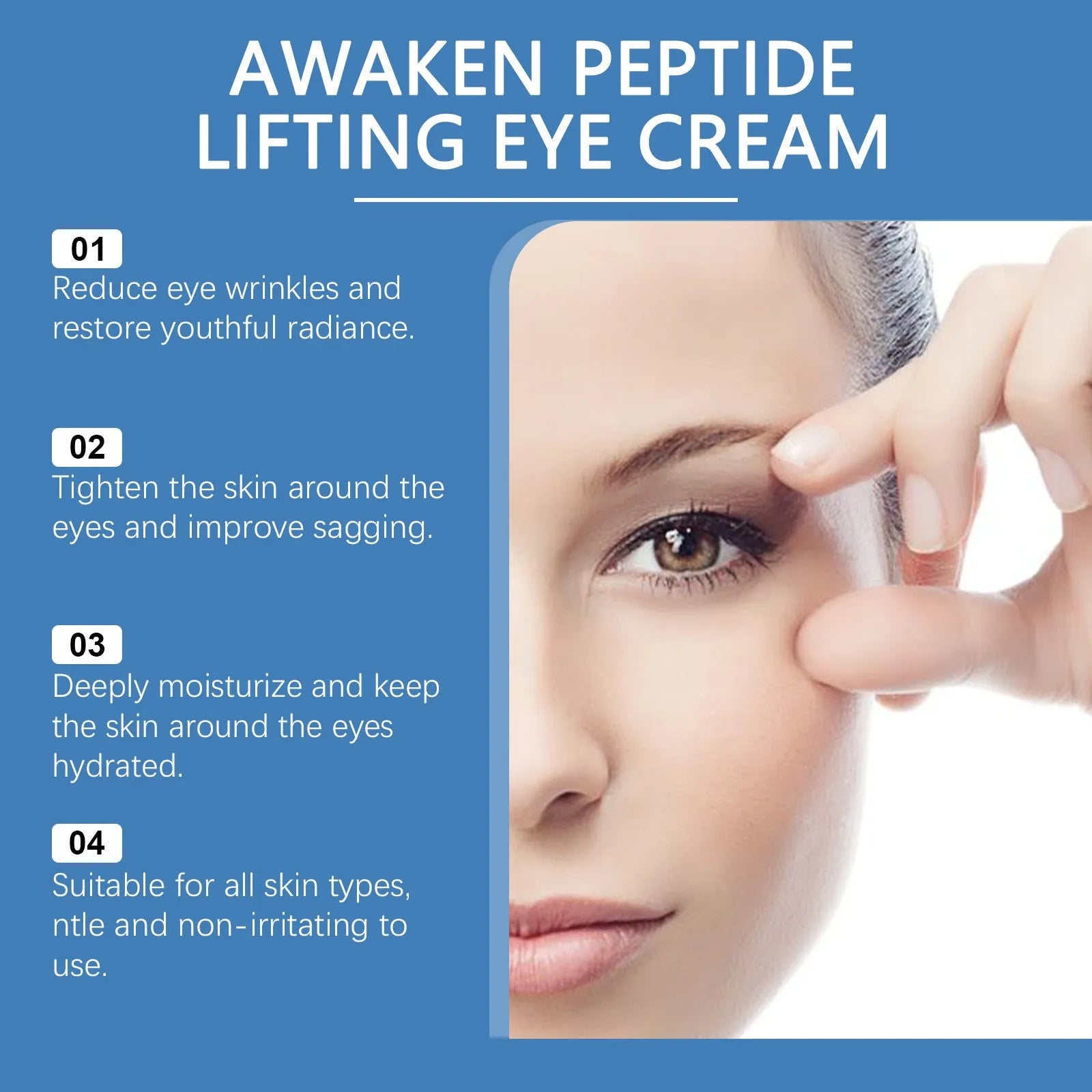 Viareline Collagen Firming Eye Cream 15g jar for tender and smooth skin around eyes
