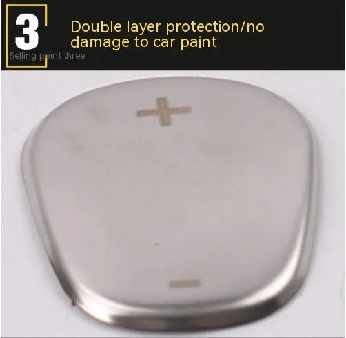 88mm stainless steel gear controller cover in three metallic finishes for trade fair exhibitions