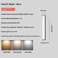 Modern simplicity outdoor wall lamp in 30-120CM sizes for villa and hotel courtyard entrance