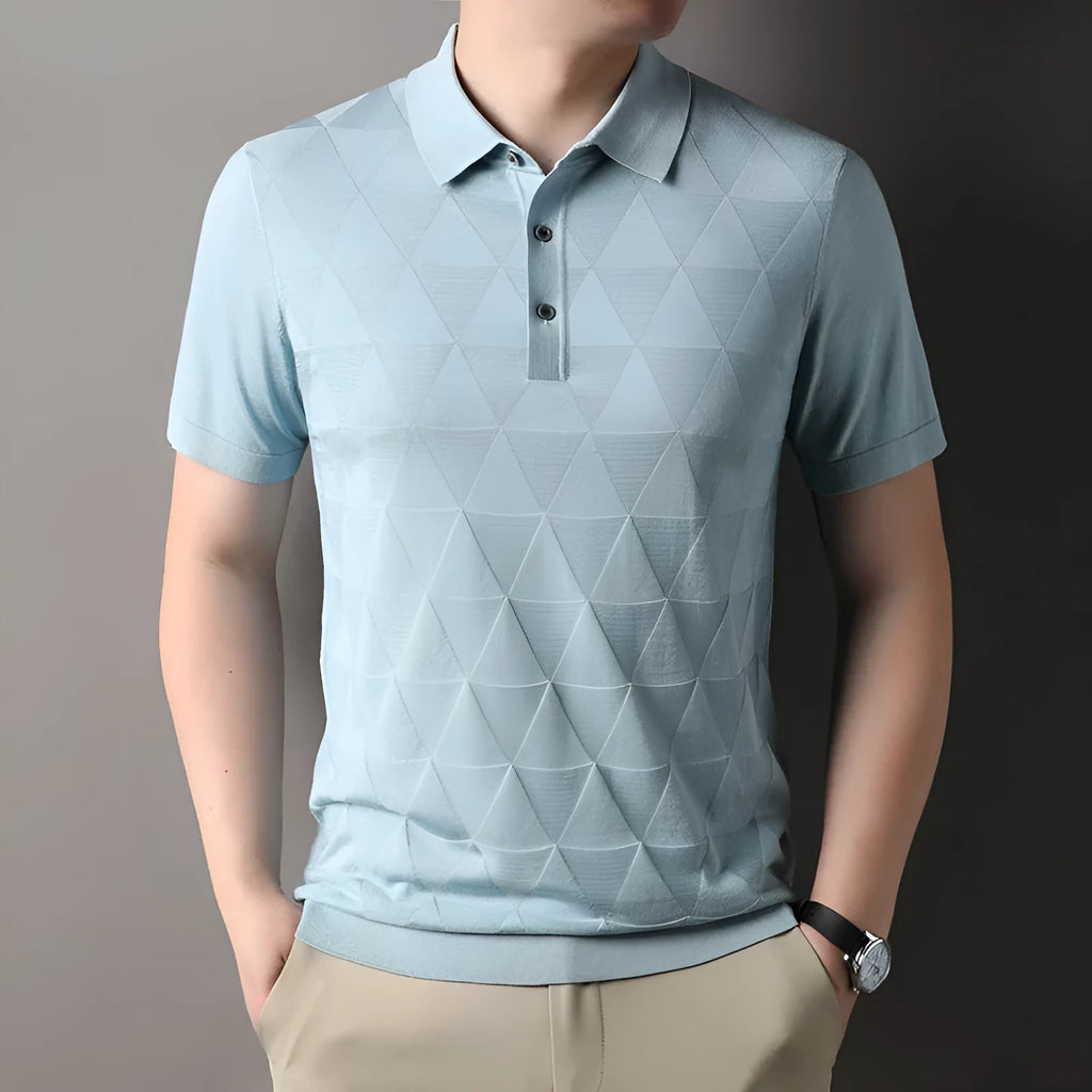 Men's ice silk quick-drying short sleeve t-shirt in regular fit, available in five colours and sizes M to XXXL