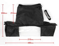 Single lens reflex camera with long focus lens fitted with a rainproof cover for outdoor wet weather protection
