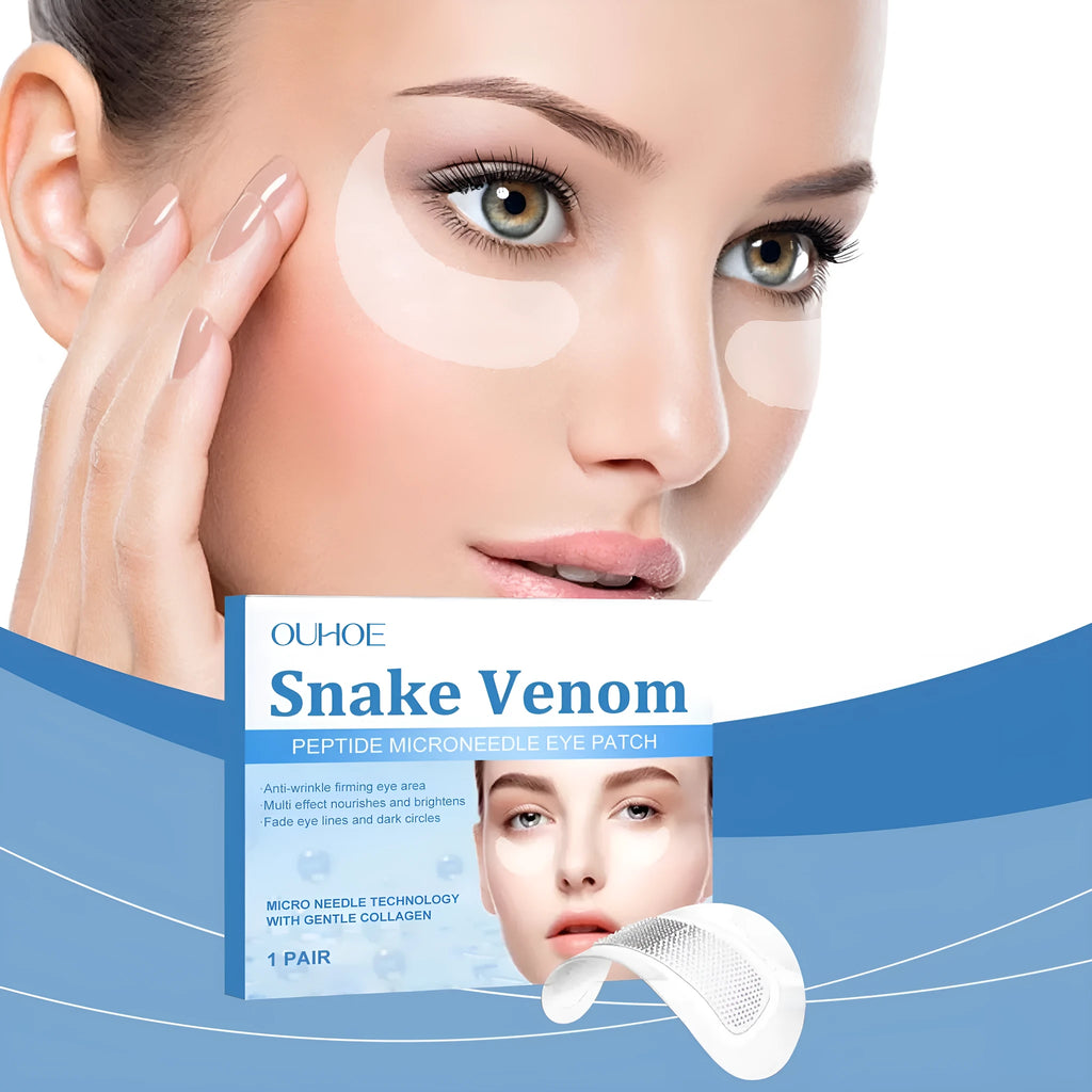 Elastic eye care patch with collagen and hyaluronic acid for under-eye wrinkle fading
