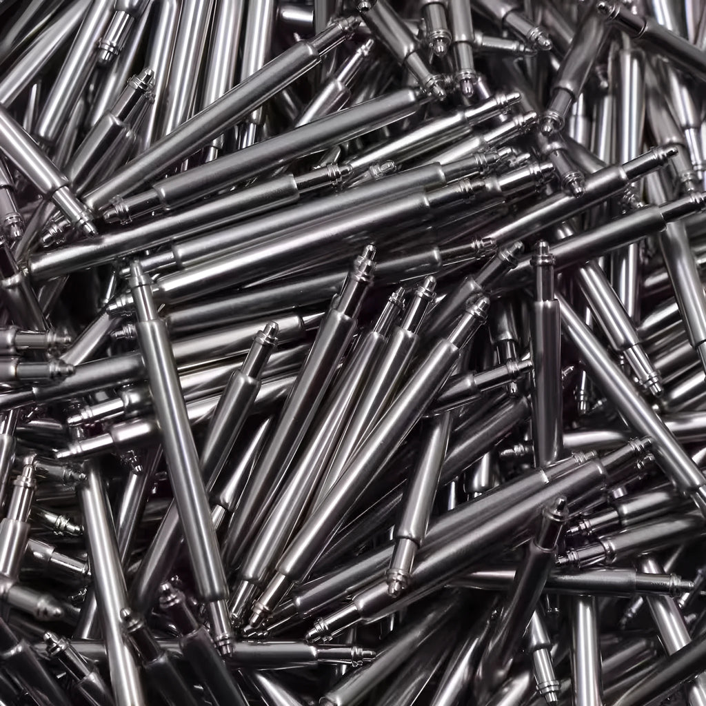 Watch bolt auricular needle spring shaft accessories parts in six sizes from 21mm to 26mm