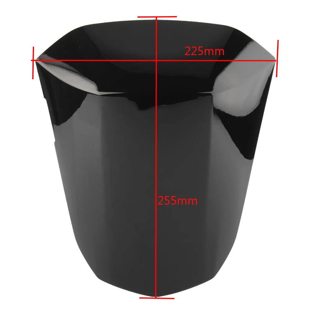 GSXR1000 motorcycle rear cowl seat cover in choice of colours including red, black, and blue.