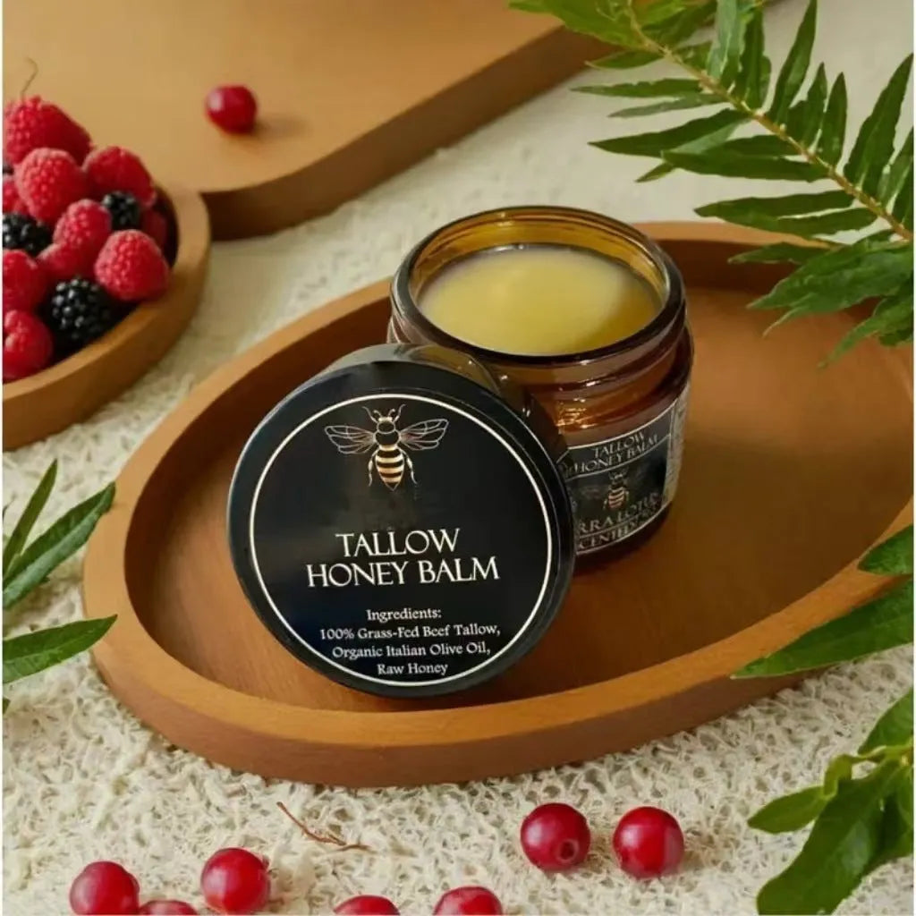 Honey Butter Moisturizing Facial Cream 57g jar for universal skin types with citrus lavender or no fragrance options