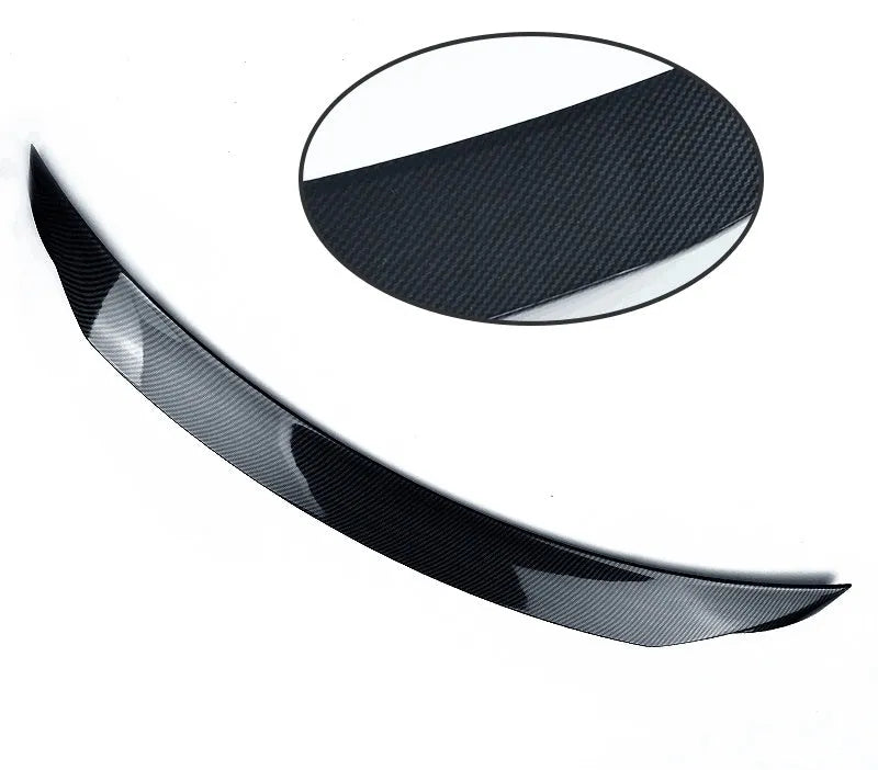 Mazda 3 2014-2021 bright black large fixed wind surround tail trim blade for Axela Exela models