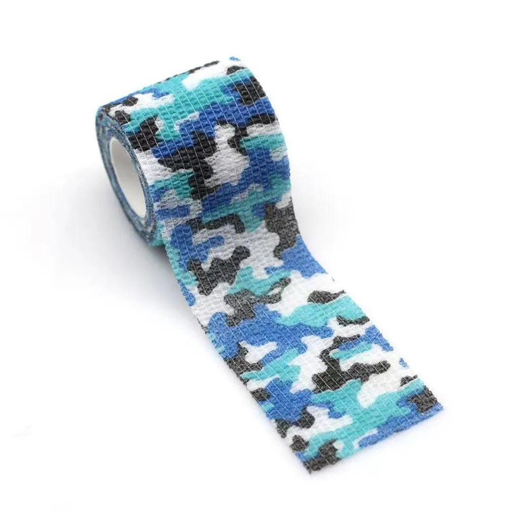 Non-woven camouflage bandage roll self-adhesive 5cm x 4.5m in ACU pattern