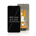 Samsung A03 Core screen assembly with framed LCD inner and outer LCD for A032 model