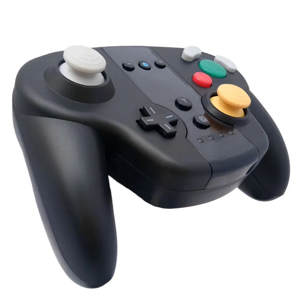 Black wireless gamepad for Nintendo Switch and PC with NFC function and gyroscope