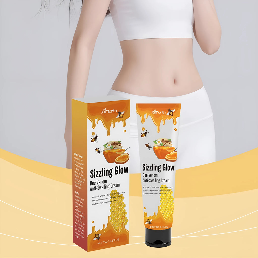 Skin Rejuvenation Daily Care Cream 15g with mint leaf, bee venom, arnica, vitamin B6, and aloe leaf in a white tube