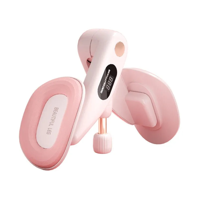 Pelvic floor muscle training device with digital counter in ABS spring foam material